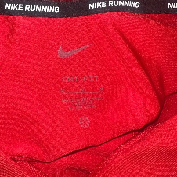 Nike Red and Maroon Quarter-Zip Pullover - Picture 5 of 5